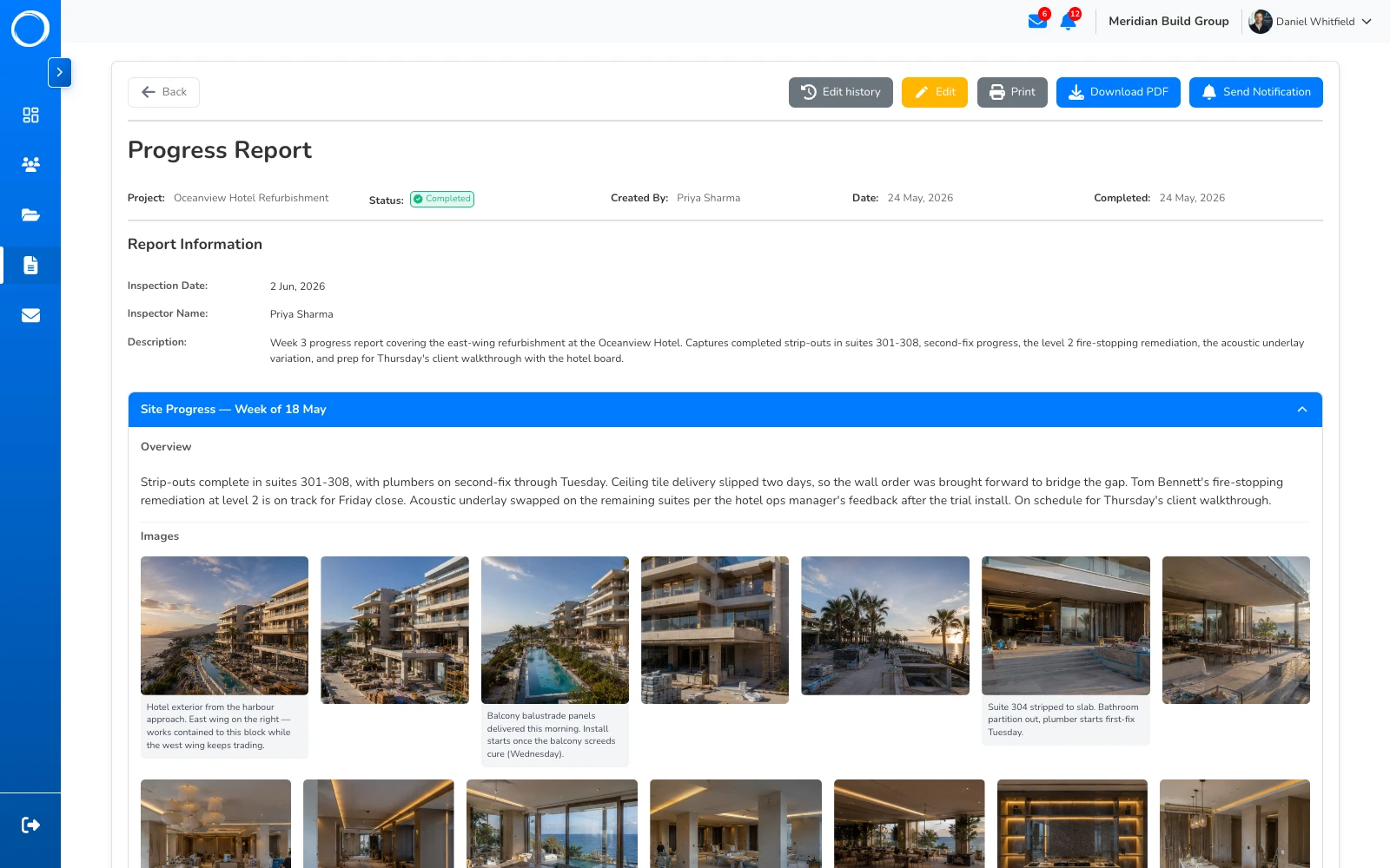 Building a client-ready report in Portal Worx
